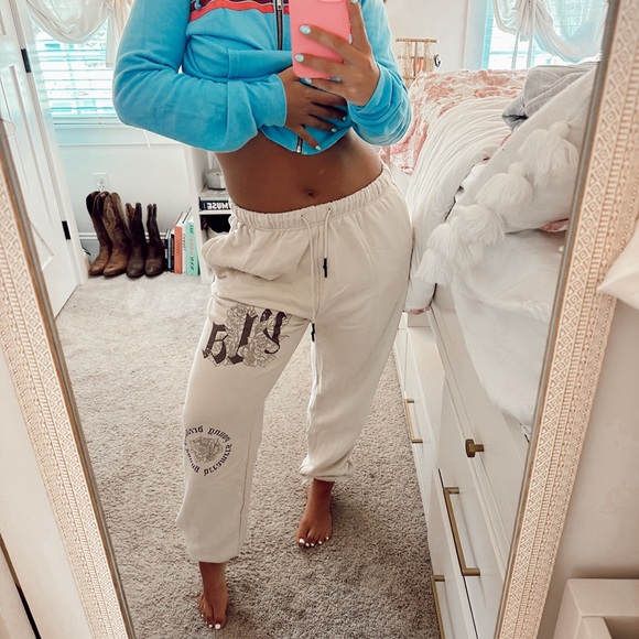 YoungLA Pants - Tan Youngla Rose Joggers